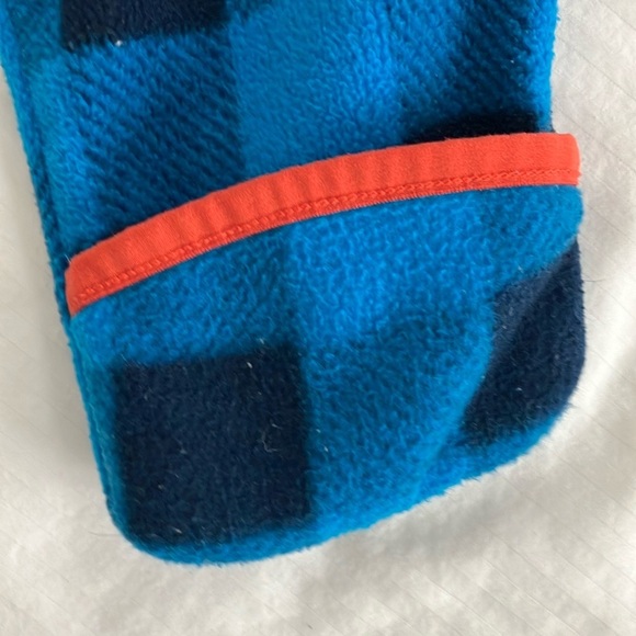 Columbia 6 months infant size Blue and Orange Kids fleece One Piece - Picture 10 of 13